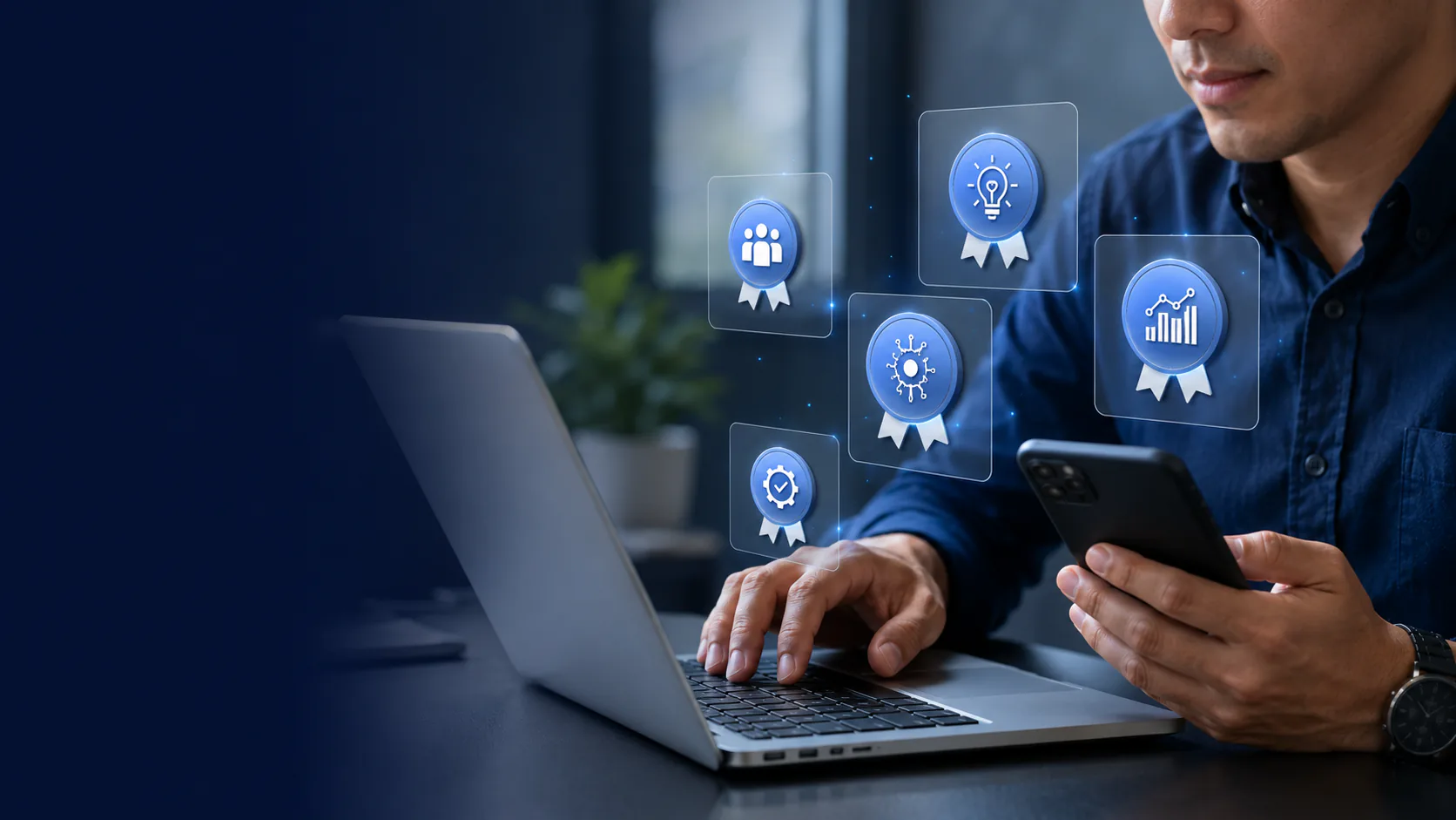 Insignias y credenciales digitales verificables